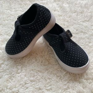 5/$15 Girls Oomphies Olivia Black White Polka Dot